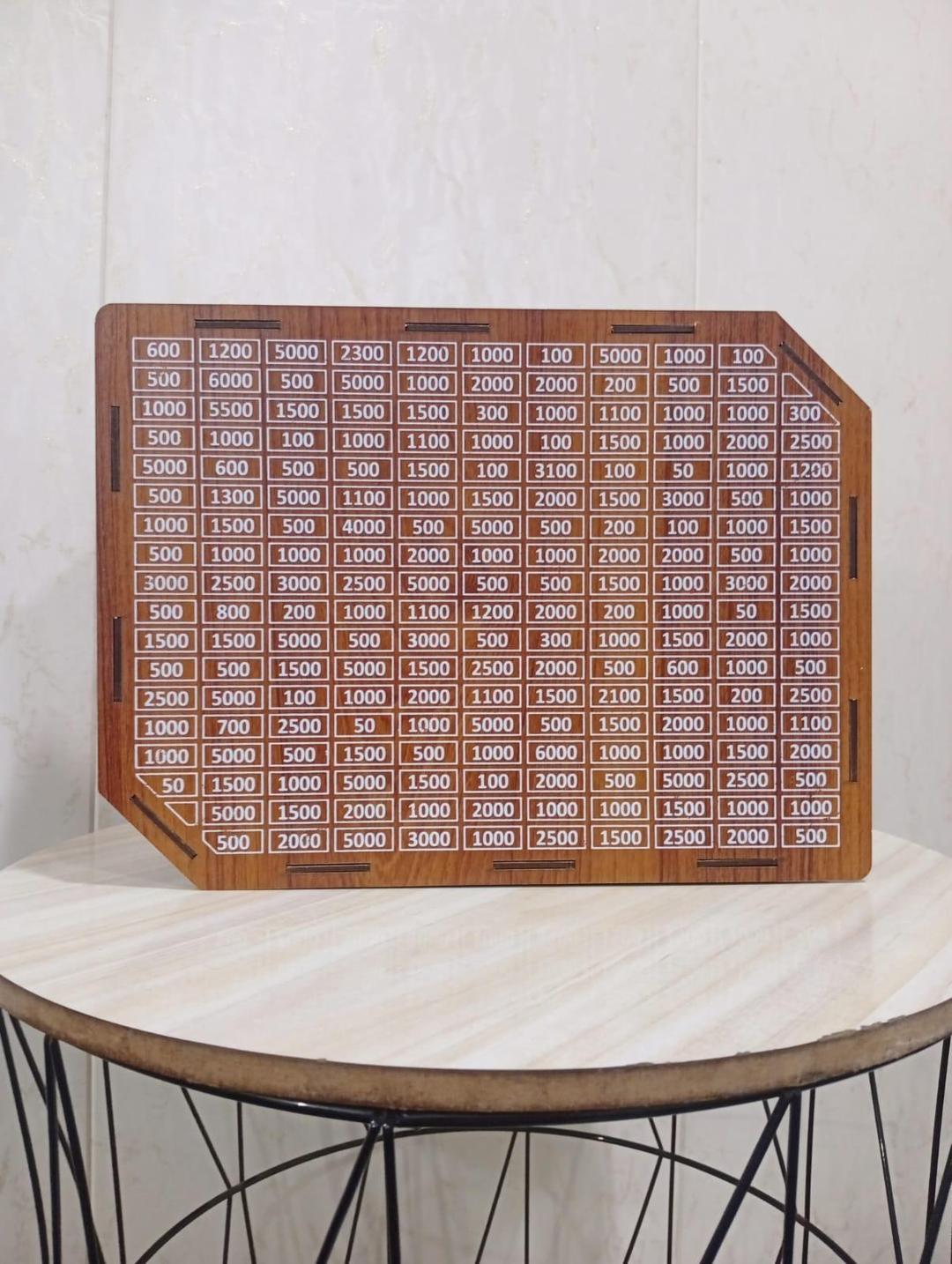 5 Lakh Money Saving Box | Wooden Saving Box for Money | Save Money Box | Money Saver Box | Money Bank