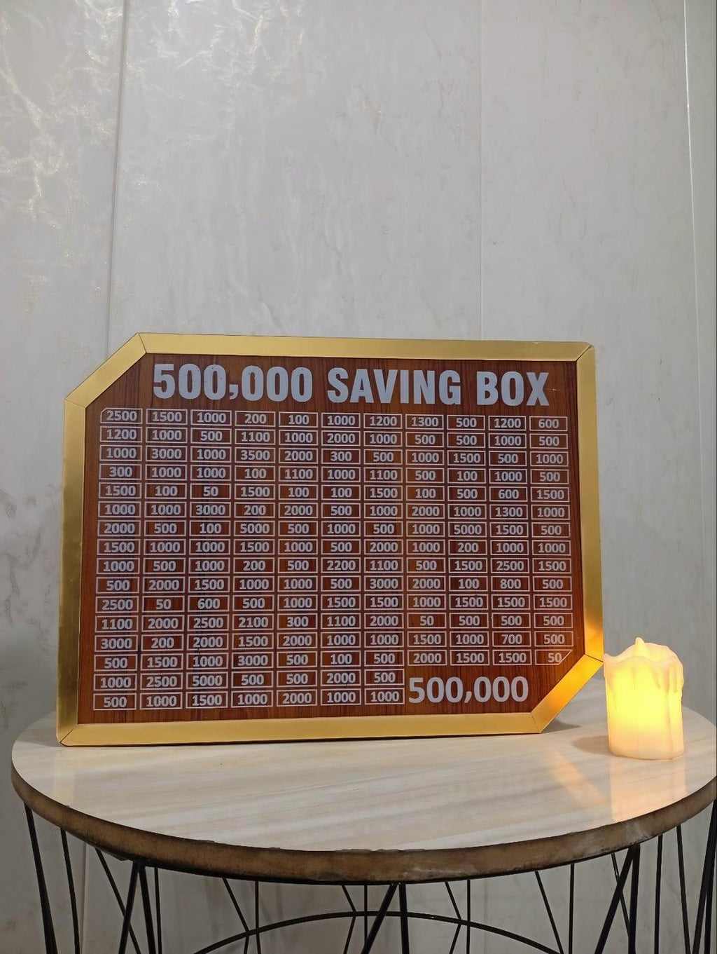 5 Lakh Money Saving Box | Wooden Saving Box for Money | Save Money Box | Money Saver Box | Money Bank