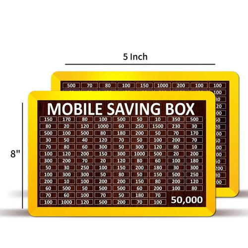 50k Money Saving Box | Mobile Saving Box | Students Money Saving Box