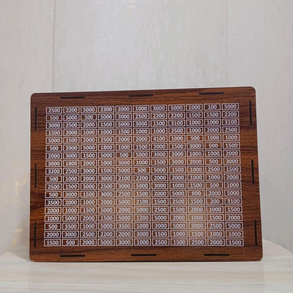 8 Lakh Capacity Money Saving Box | Wooden Saving Box 800,000