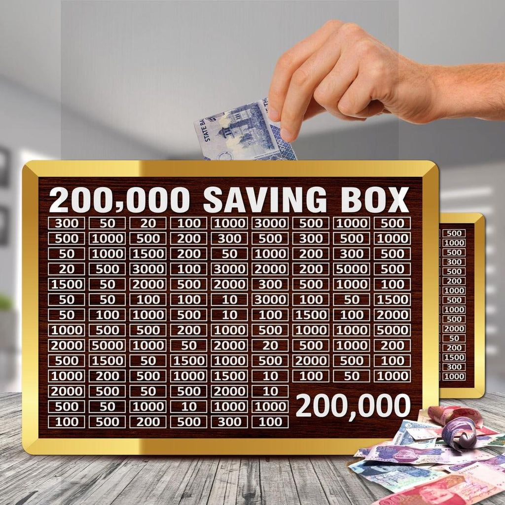 Buy 2 lakh Capacity Money Saving Box Online at Best Price in Pakistan