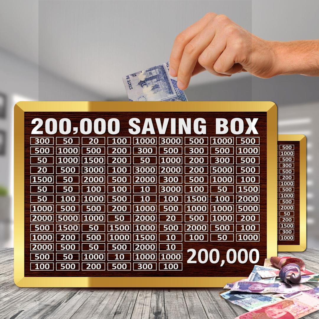 Buy 2 lakh Capacity Money Saving Box Online at Best Price in Pakistan
