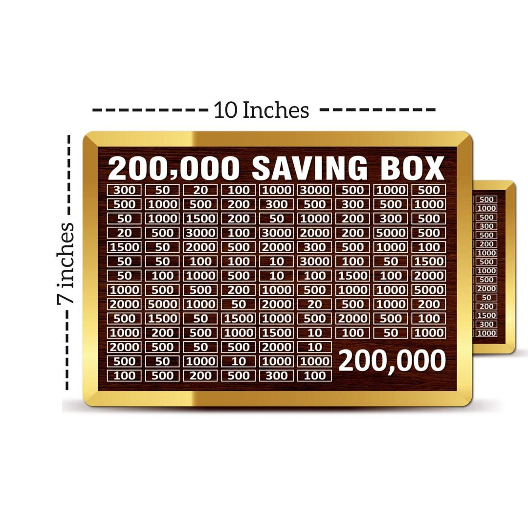 Buy 2 lakh Capacity Money Saving Box Online at Best Price in Pakistan