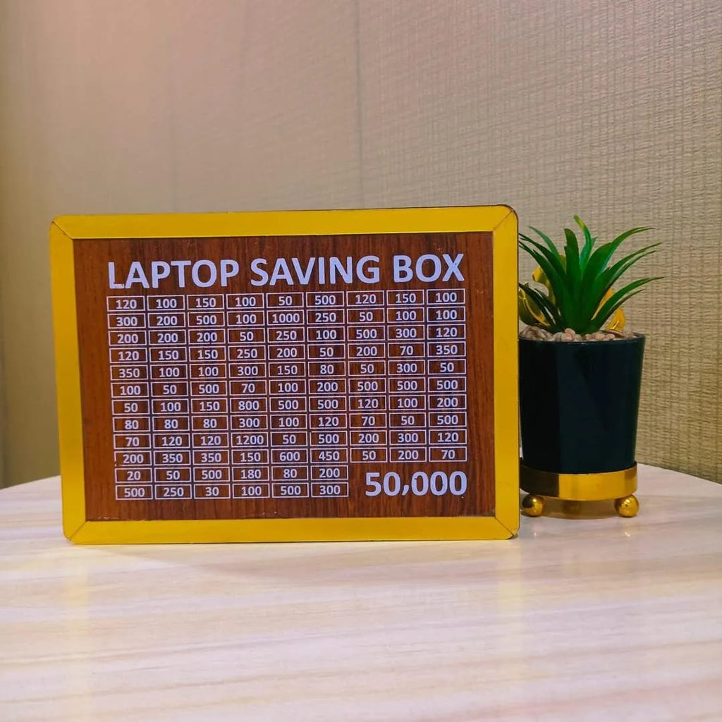 50000 Capacity Saving Box | Students Money Saving Box | Laptop Saving Box