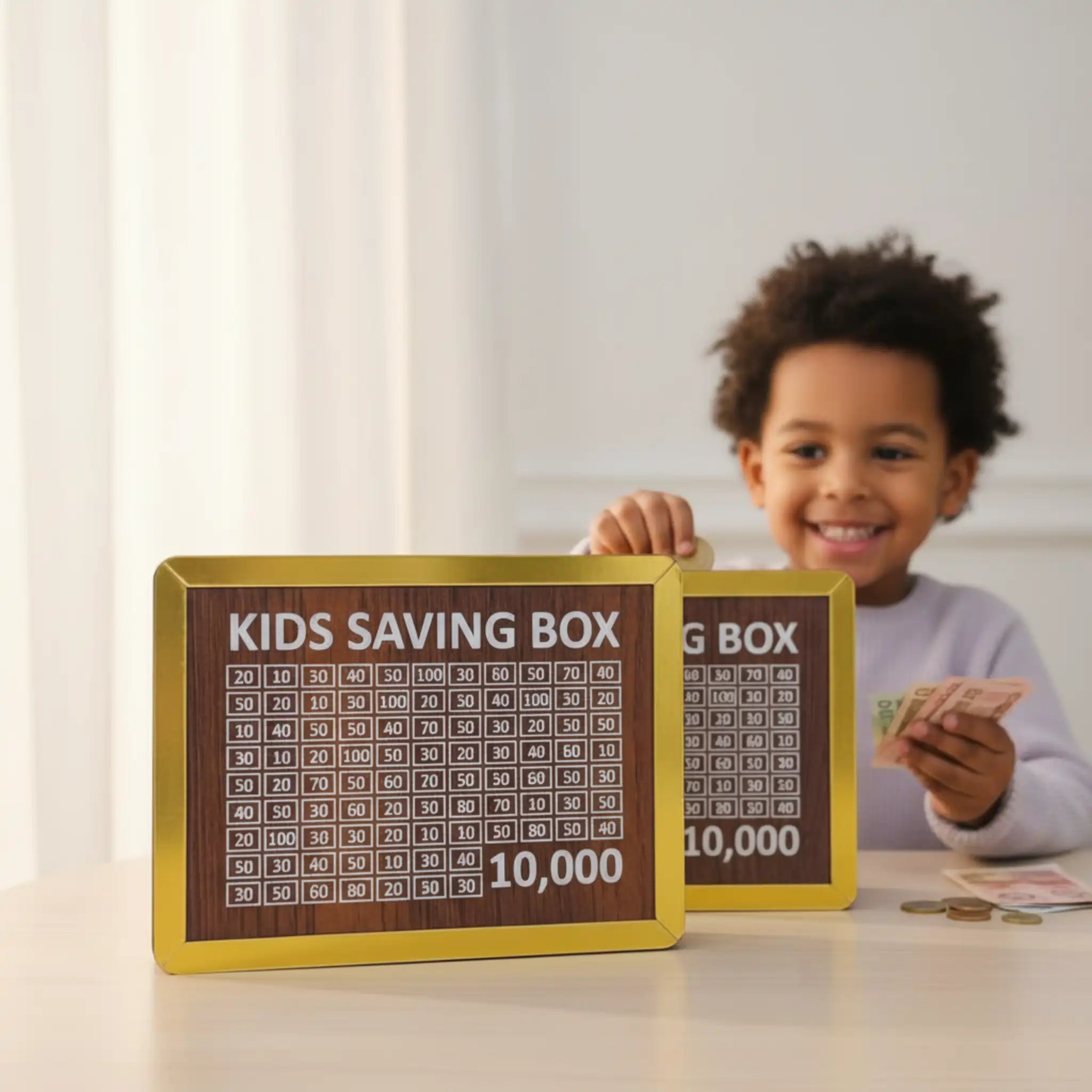 Buy kids Saving Box | 10000 Saving Box | MDF Saving Box | Wooden Saving Box