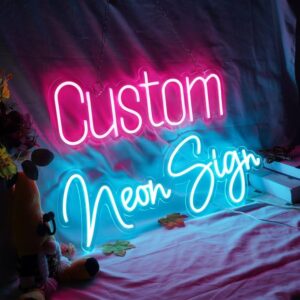 custom name neon sign