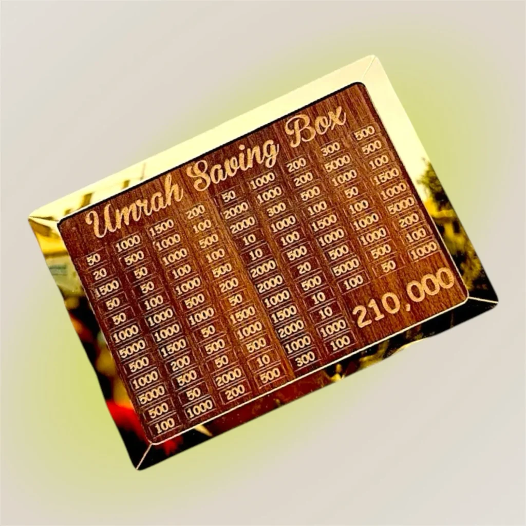 Umrah gift Saving Box