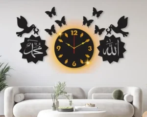 Wall Clock With Backlight