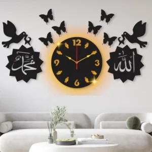 Wall Clock With Backlight