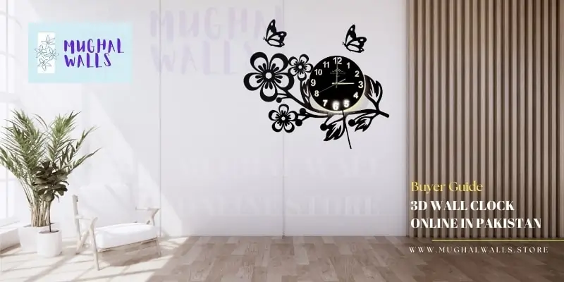 3D wall clocks online in Pakistan