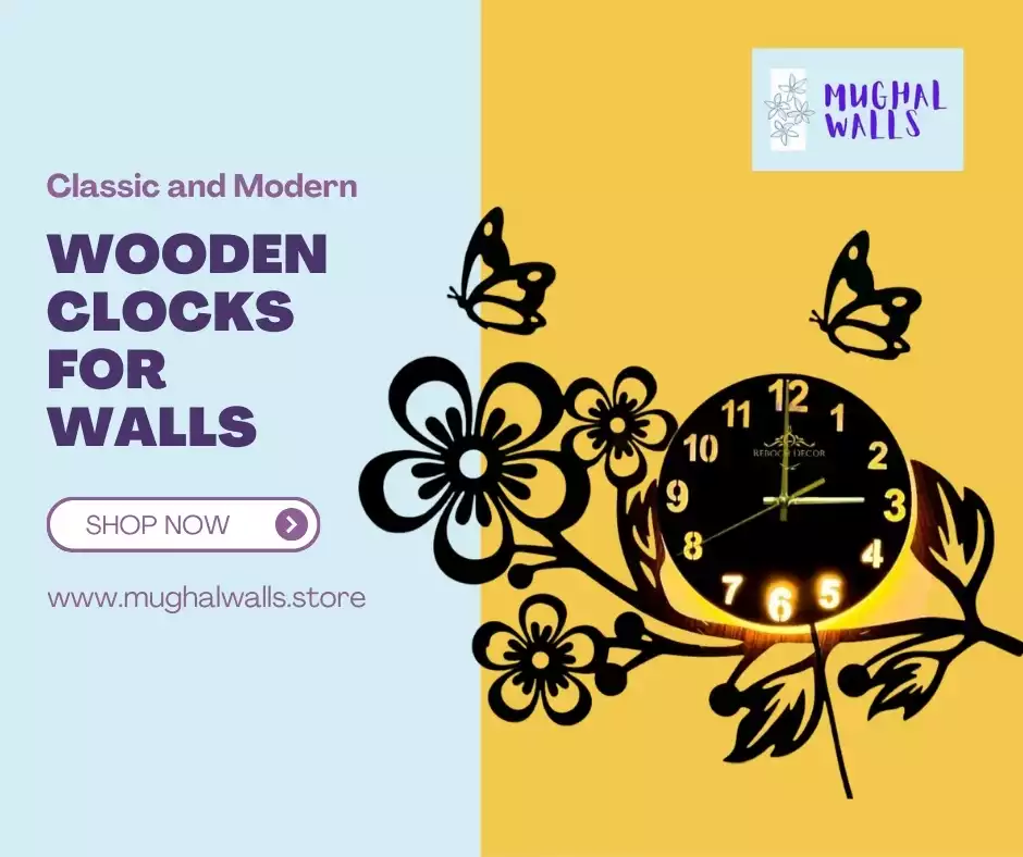 Classic and Modern Wooden Clocks for Walls