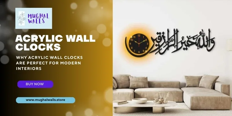 Acrylic Wall Clocks