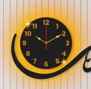 backlight wall clock
