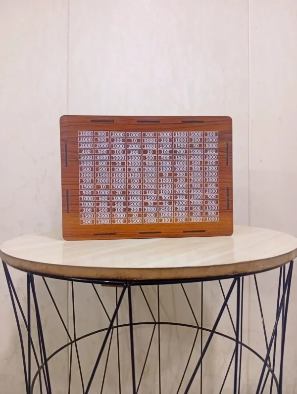 Wooden Money Saving Box – 300,000 Capacity - Image 2