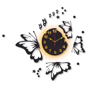 Butterfly Wall Clock
