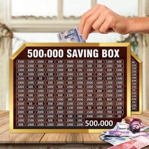 5 lakh money saving box
