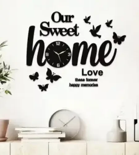 sweet home clock